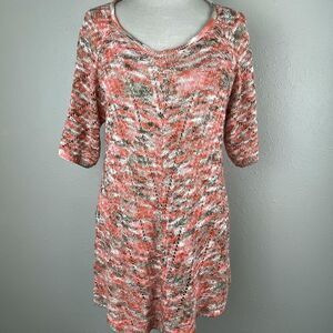 Dressbarn V Neck Sweater Top Size XL EUC